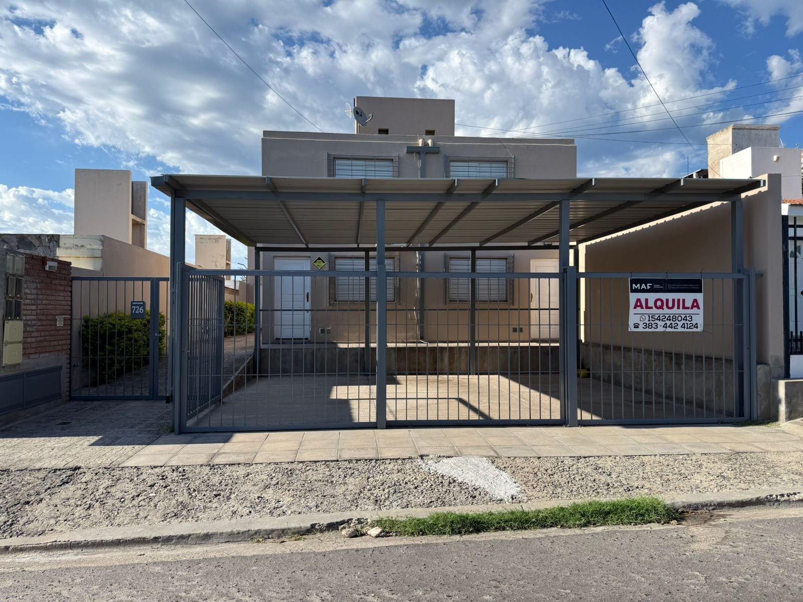 DUPLEX 1 DORM ZONA OESTE